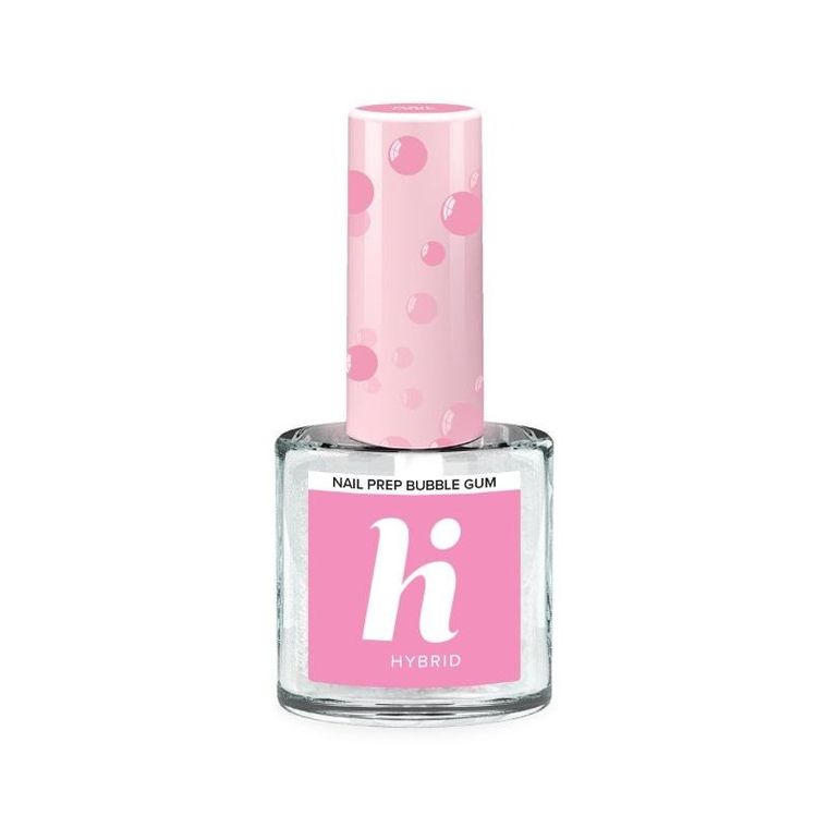 Hi Hybrid, Nail Prep Bubblegum, preparat odtłuszczający, 5 ml