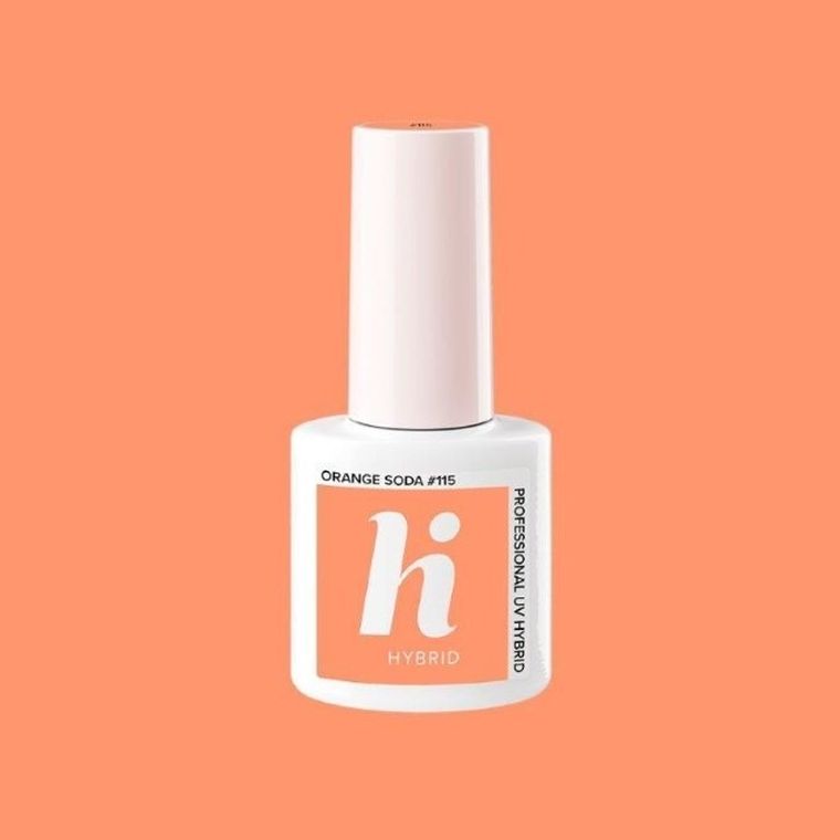Hi Hybrid, Pop, lakier hybrydowy, #115 Orange Soda, 5 ml