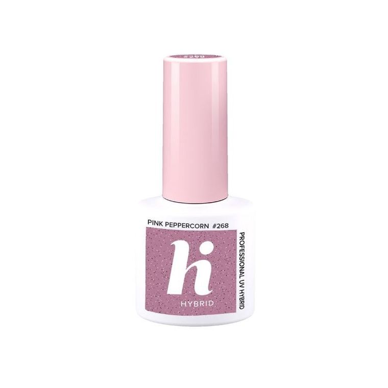 Hi Hybrid, Spicy, lakier hybrydowy, #268 pink peppercorn, 5 ml