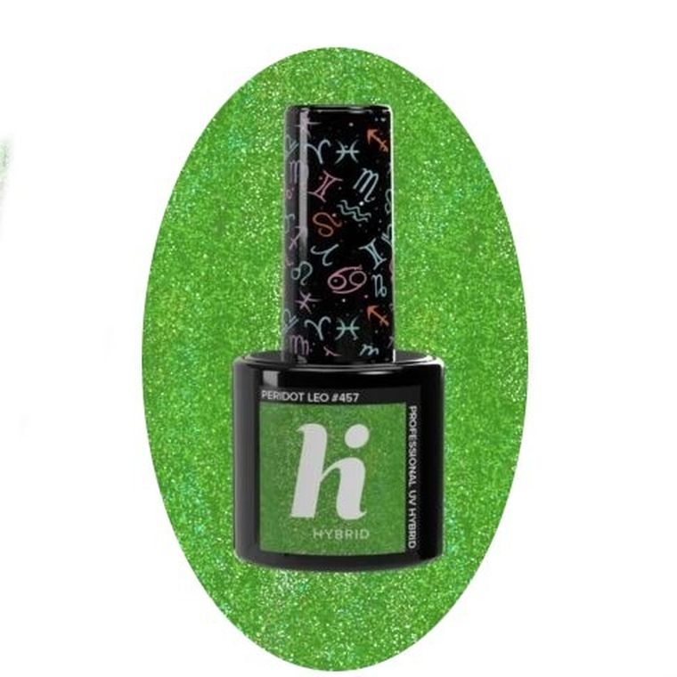Hi Hybrid, Zodiac, lakier hybrydowy, nr 457 peridot leo, 5 ml
