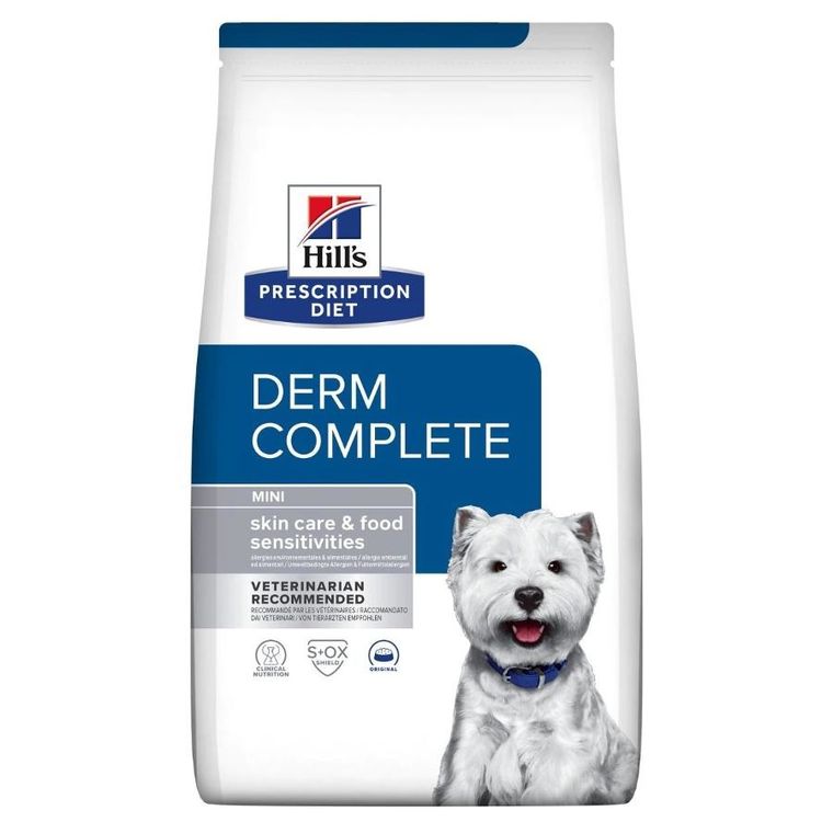 Hill"s, Canine, Derm Complete, Mini, sucha karma dla psa, 1 kg
