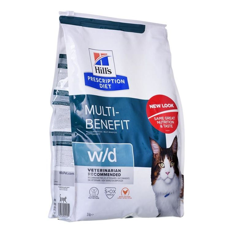 Hill's, Hill"s PD Feline w/d, karma sucha dla kota, 3kg