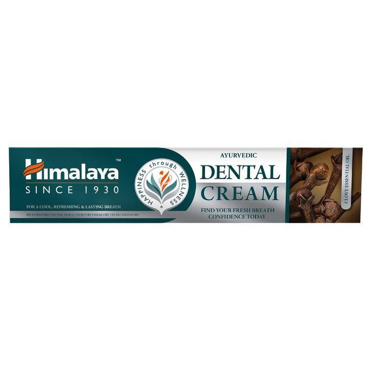 Himalaya, Dental Cream, ajurwedyjska pasta do zębów z olejkiem z goździków, 100 g