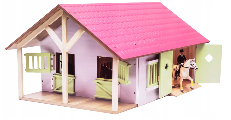 Hipo, budynek gospodarczy, stajnia drewniana, 51-40,5-27,5 cm