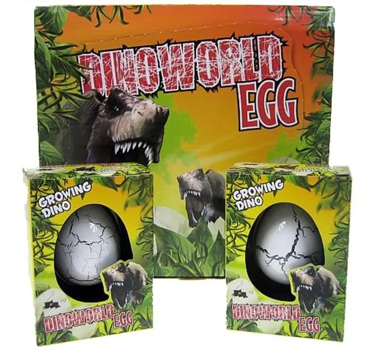 Hipo, dinozaur, figurka w jajku