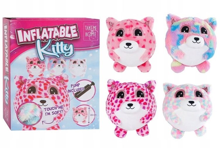 Hipo, dmuchana maskotka-piłka, 23 cm, 1 szt.