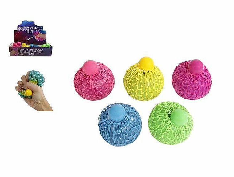 Hipo, piłeczka do ściskania, neon perła, 6 cm