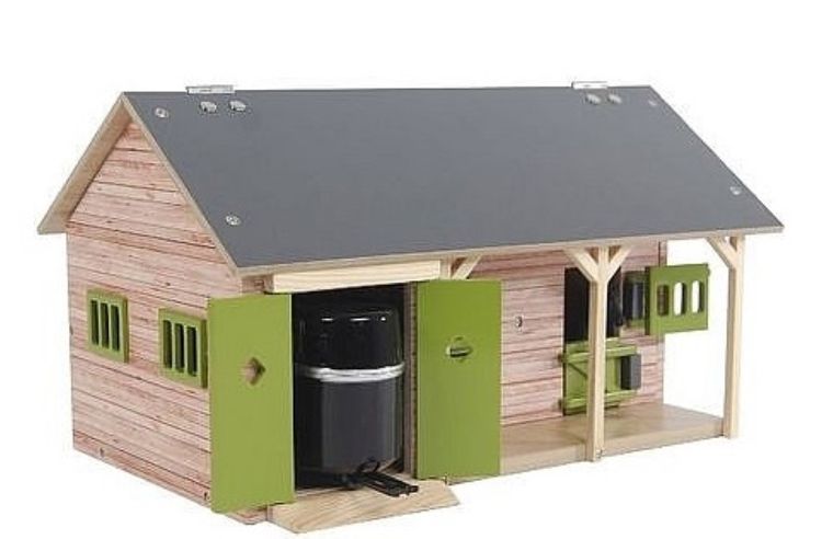 Hipo, stajnia z dwoma boksami, skala 1:32