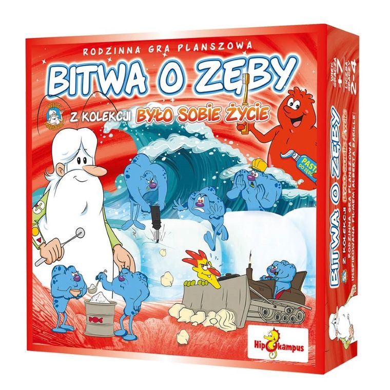 Hipokampus, Było sobie życie, Bitwa o zęby, gra familijna