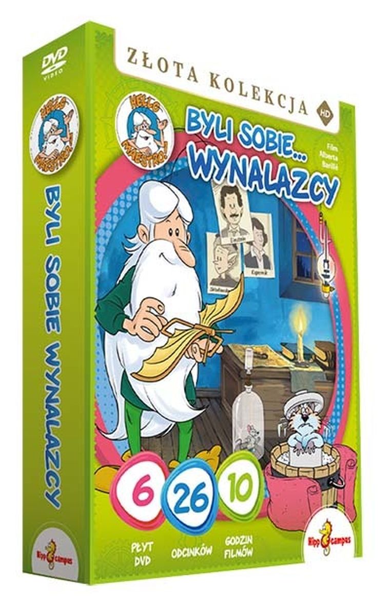 Hipokampus. Złota kolekcja HD. Byli sobie wynalazcy. 6DVD
