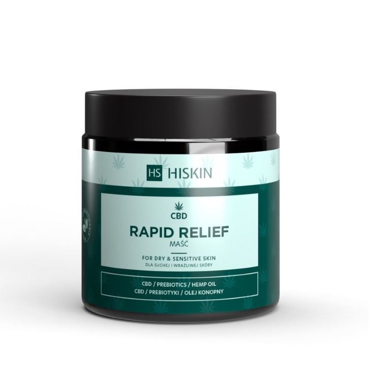 HiSkin, CBD, Rapid Relief, maść, 120 ml
