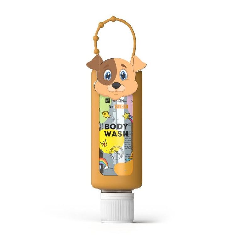 HiSkin For Kids, żel do mycia ciała, Dog, 75 ml
