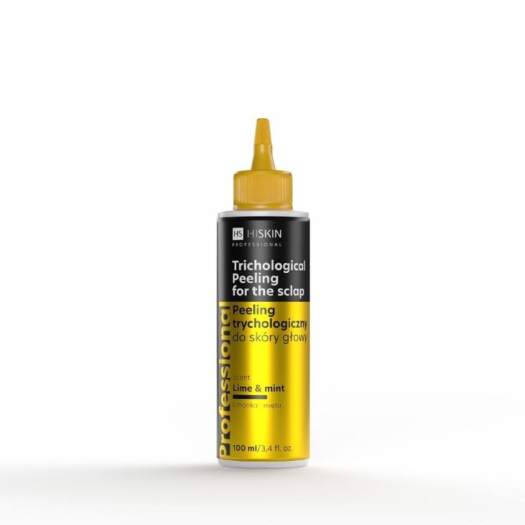 HiSkin Professional, peeling trychologiczny do skóry głowy, limonka i mięta, 100 ml