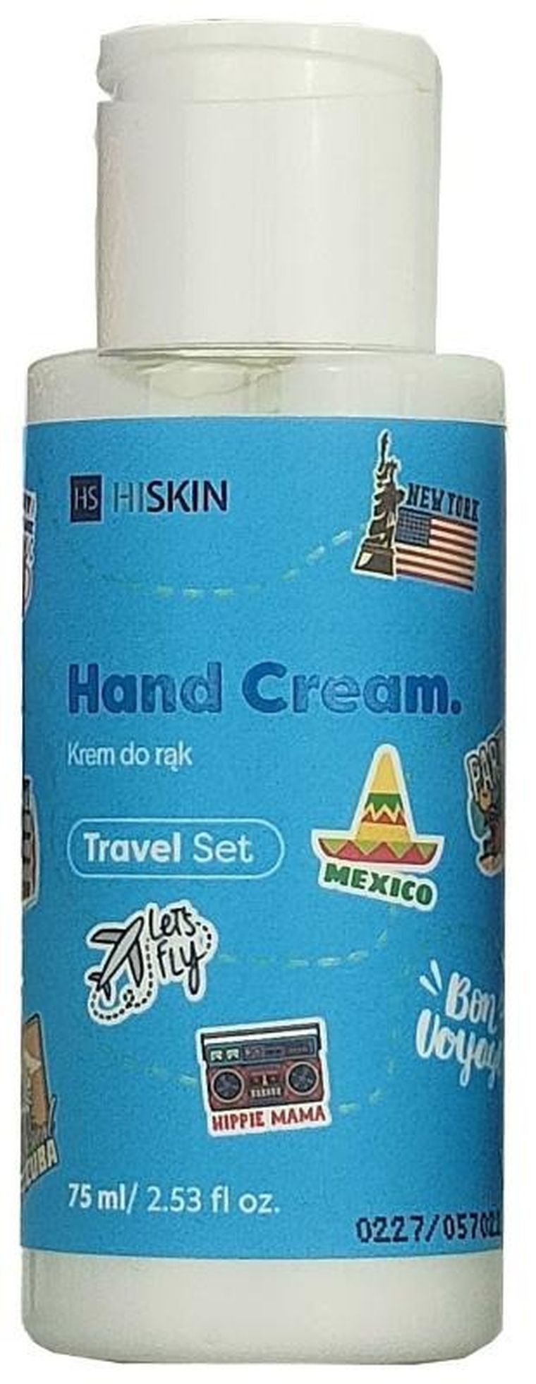 HiSkin, Travel Set, krem do rąk, 75 ml