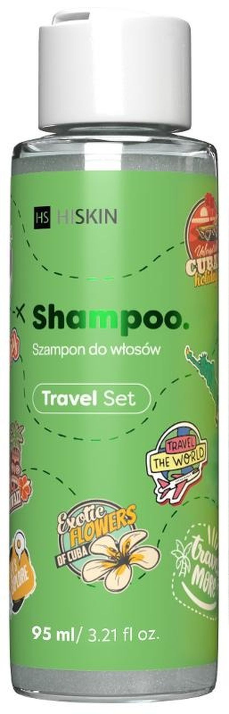 HiSkin, Travel Set, szampon do włosów, 95 ml