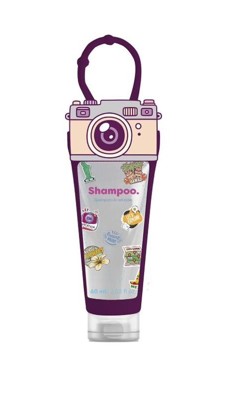 HiSkin, Travel Size, szampon do włosów, aparat, 60 ml