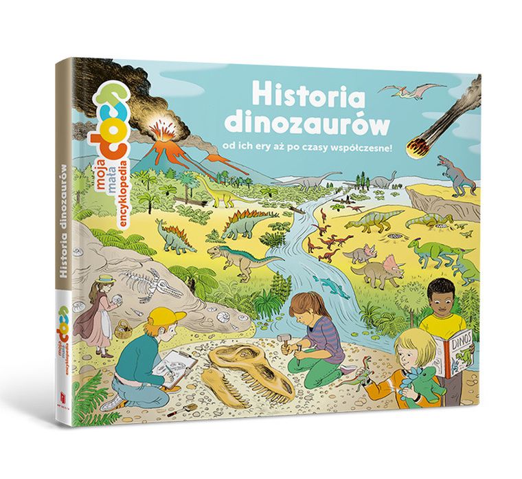 Historia dinozaurów od ich ery aż po współczesność! Moja mała encyklopedia