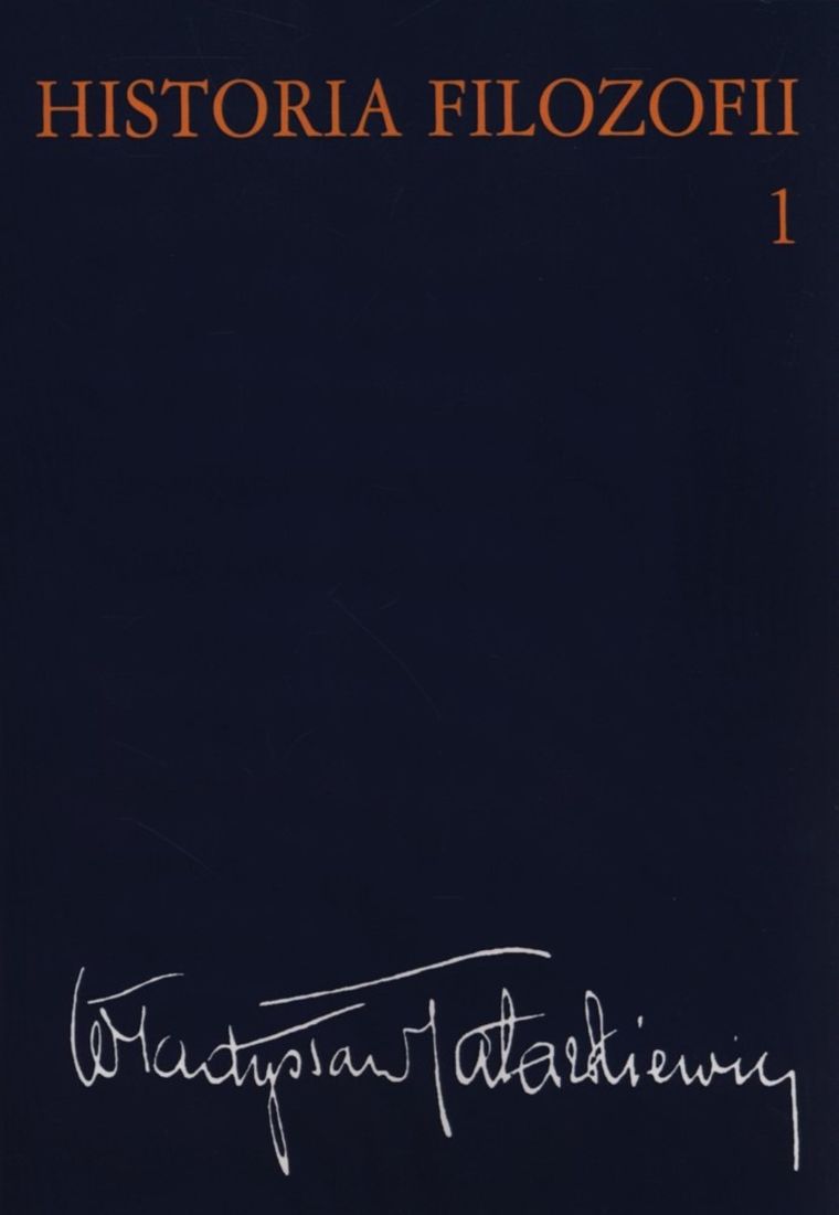 Historia filozofii. Tom 1