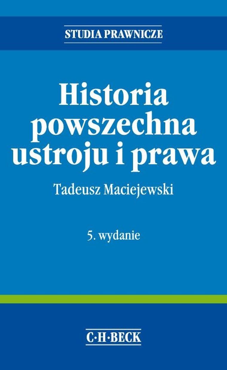 Historia powszechna ustroju i prawa