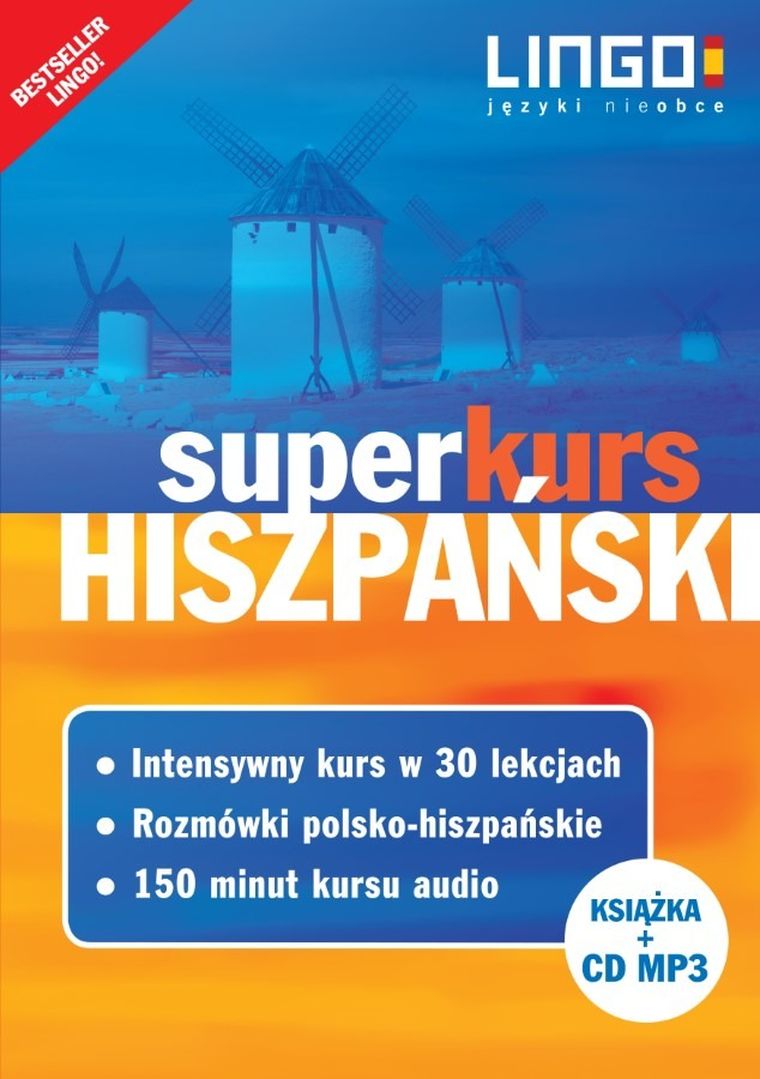Hiszpański Superkurs. Nowy kurs z rozmówkami + CD