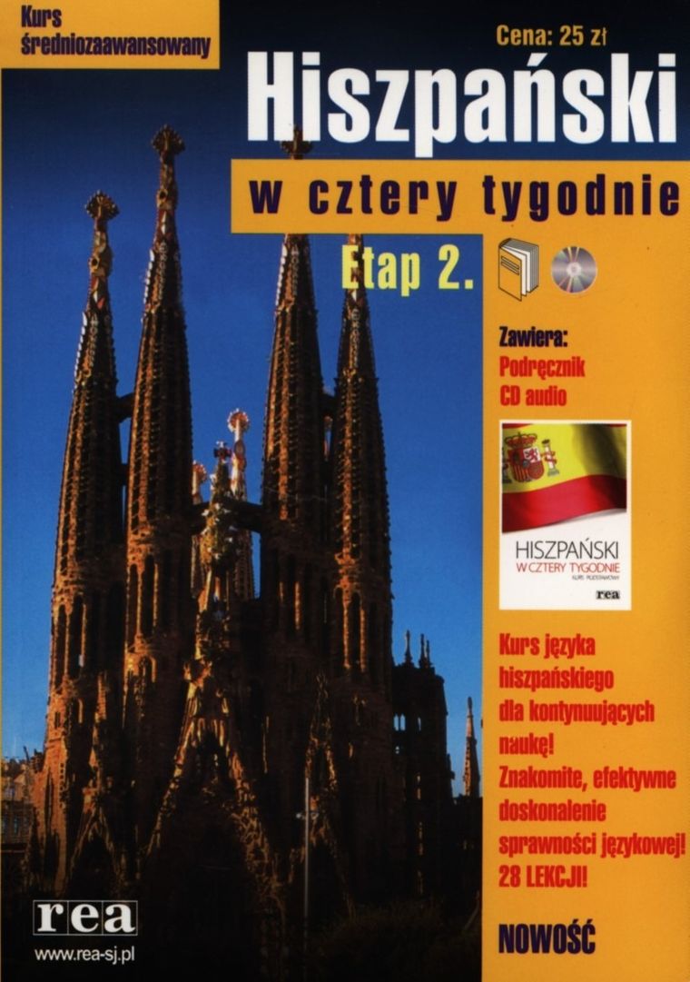 Hiszpański w cztery tygodnie. Etap 2 + CD