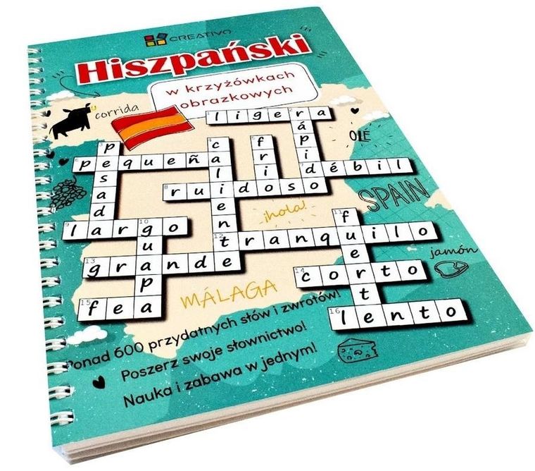 Hiszpański w krzyżówkach obrazkowych