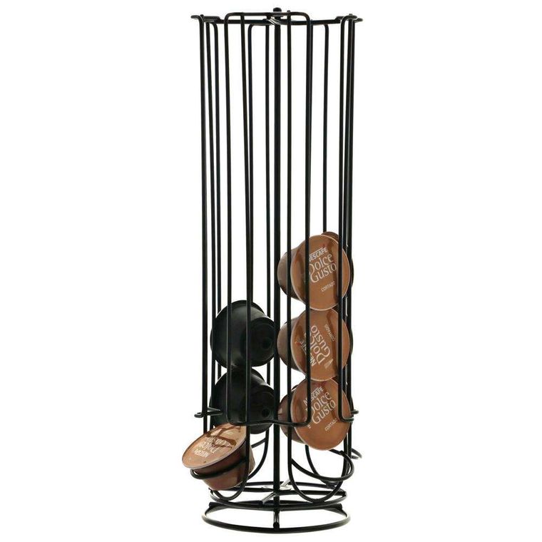 Hit, stojak na kapsułki Dolce Gusto Nescafe, czarny