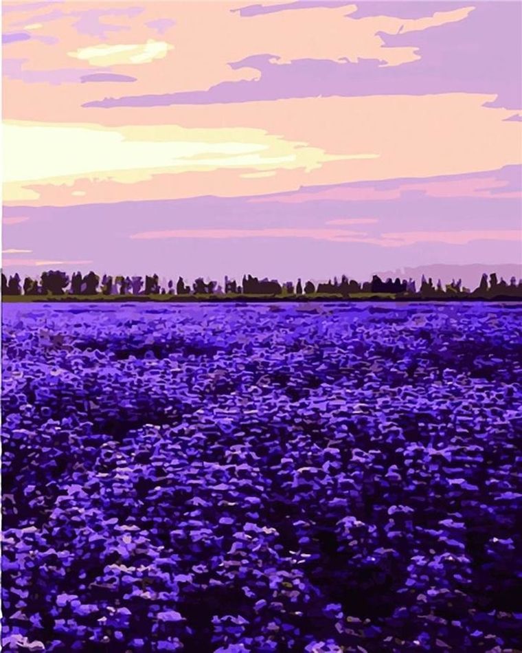 Hobby Maniak, malowanie po numerach, Południe Francji, 40-50 cm