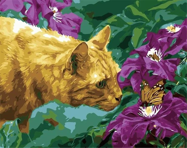 Hobby Maniak, malowanie po numerach, Poznajmy się, 40-50 cm