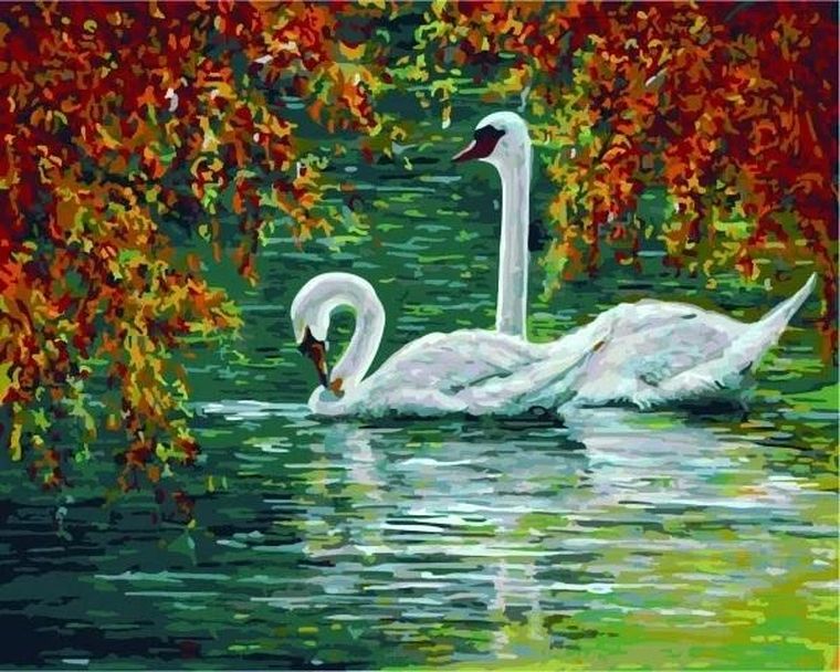 Hobby Maniak, malowanie po numerach, Wieczna miłość, 40-50 cm