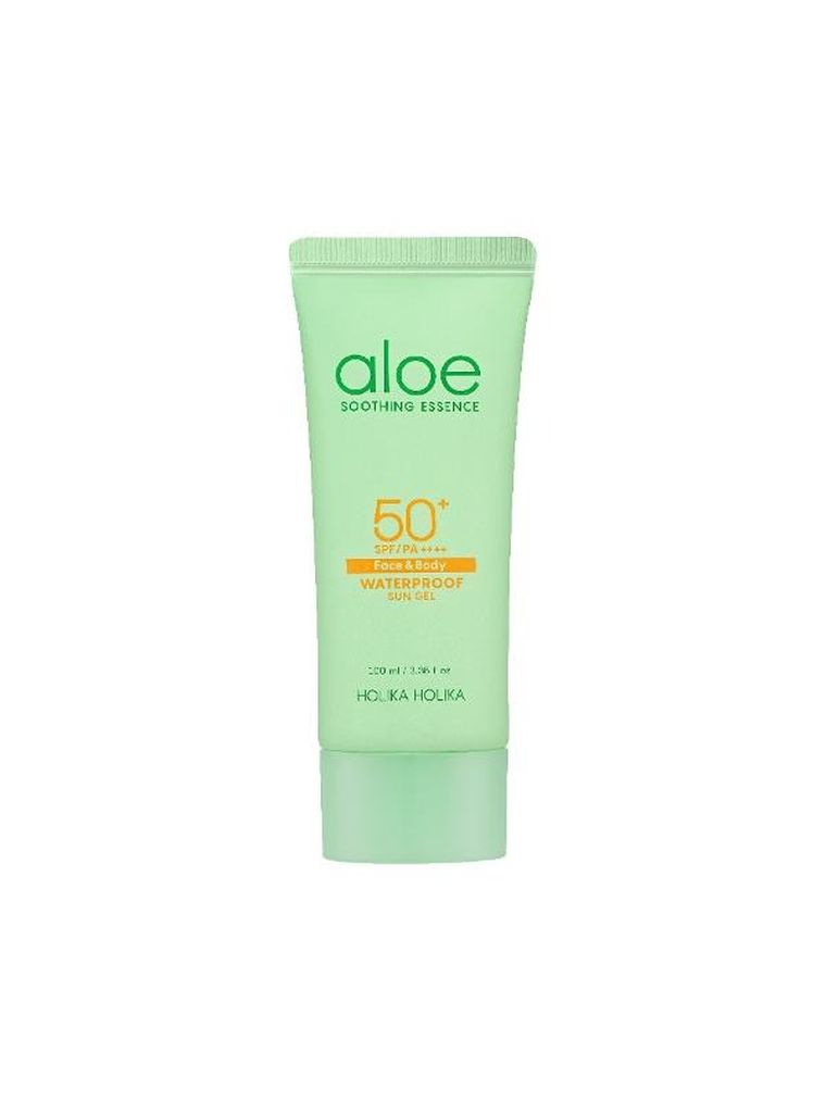 Holika Holika, Aloe Waterproof Sun Gel SPF 50+, krem przeciwsłoneczny, wodoodporny, 100 ml
