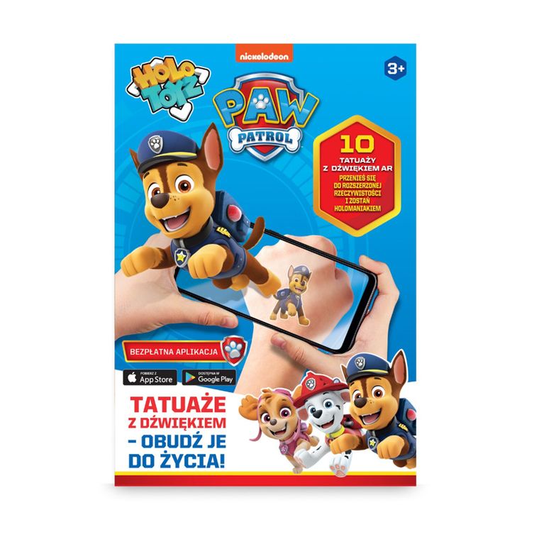 HoloToyz, Psi Patrol, tatuaże AR z dźwiękiem