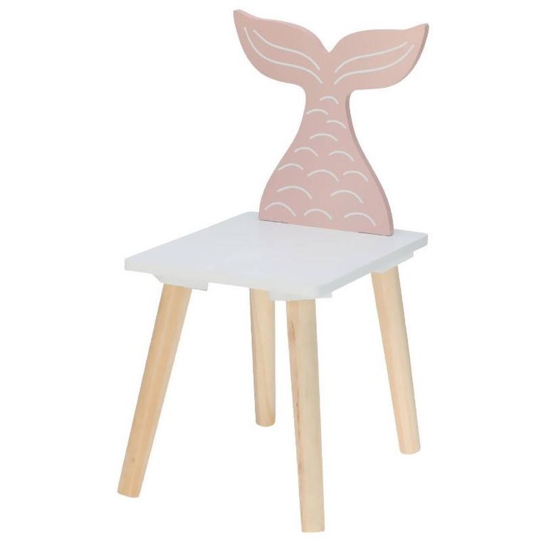 Home Styling Collection, Animals, krzesełko dziecięce, syrenka, 24-29,5-52 cm