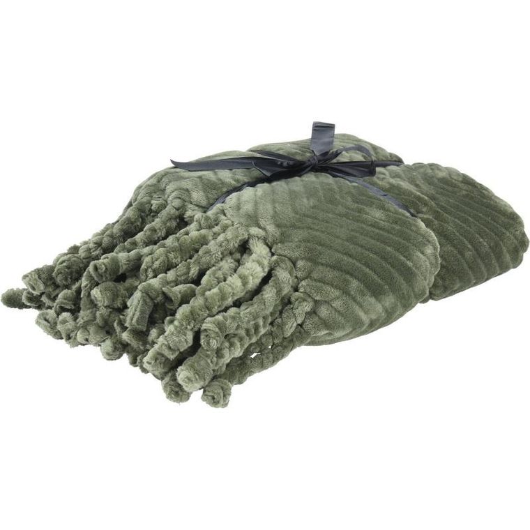 Home Styling Collection, Boho, kocyk z frędzlami, 130-160 cm