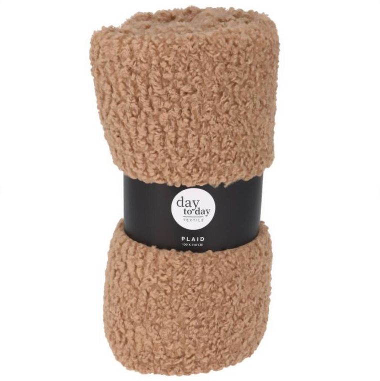 Home Styling Collection, Boucle Teddy, gruby koc, 150-120 cm