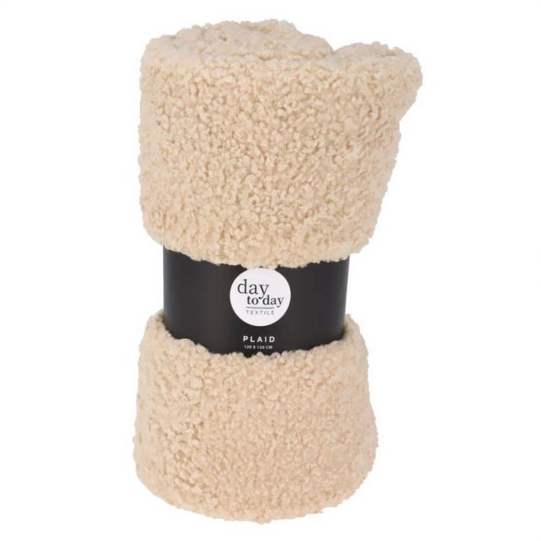Home Styling Collection, Boucle Teddy, gruby koc, 150-120 cm
