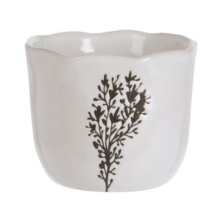 Home Styling Collection, ceramiczna osłonka na doniczkę, średnica 12,5 cm