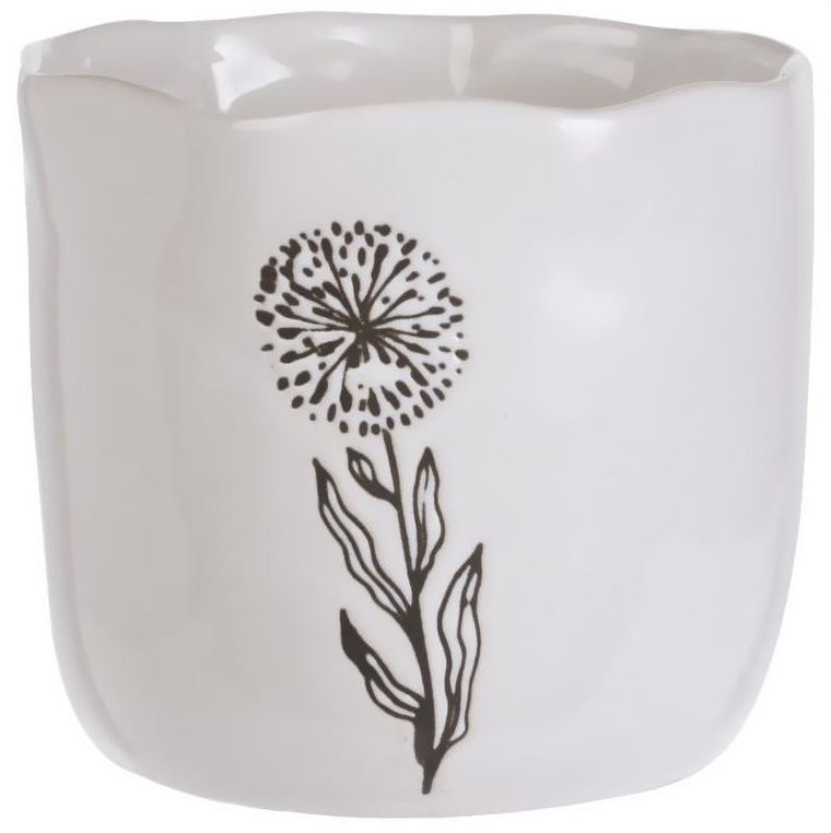 Home Styling Collection, ceramiczna osłonka na doniczkę, średnica 15 cm