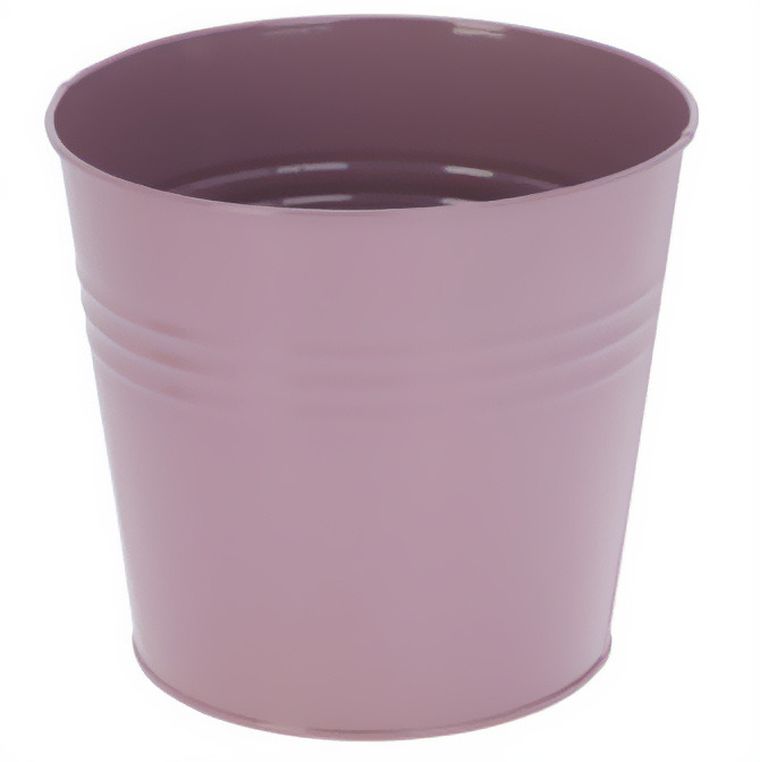 Home Styling Collection, cynkowa osłonka na doniczkę, 13-11 cm