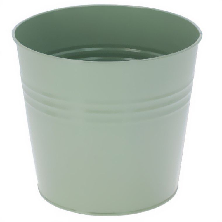 Home Styling Collection, cynkowa osłonka na doniczkę, 17-15 cm