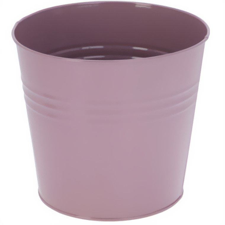 Home Styling Collection, cynkowa osłonka na doniczkę, 17-15 cm