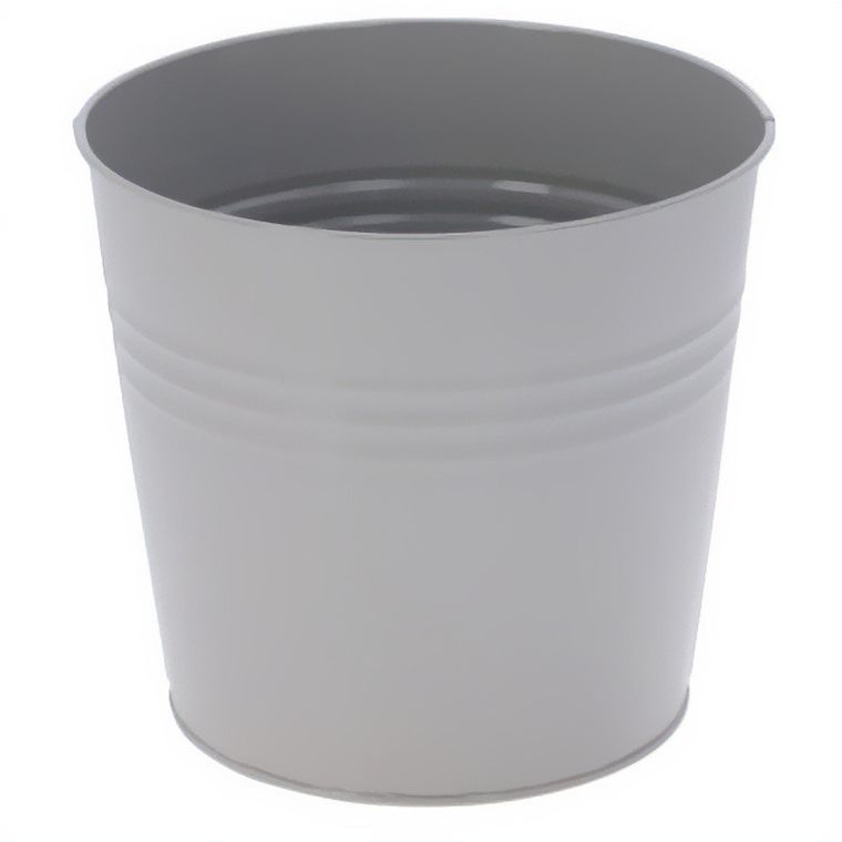 Home Styling Collection, cynkowa osłonka na doniczkę, 17-15 cm