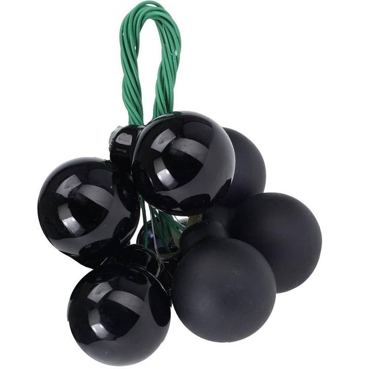 Home Styling Collection, dekoracja świąteczna, z bombkami, 6 szt.