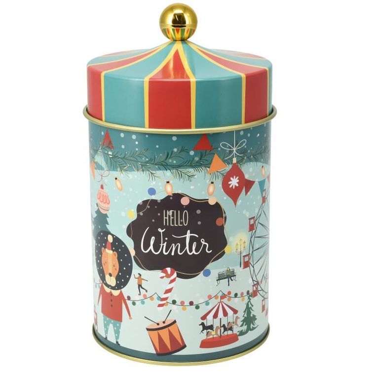 Home Styling Collection, Fiaba, puszka na ciastka, cyrkowy namiot, 1l