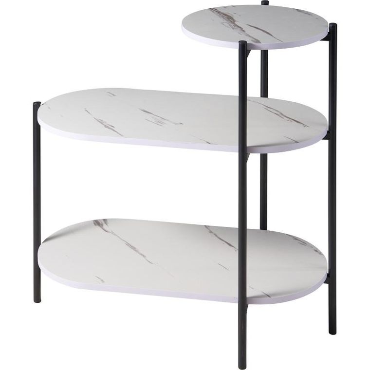 Home Styling Collection, Fronti, stolik 3-poziomowy, 64-33-63 cm