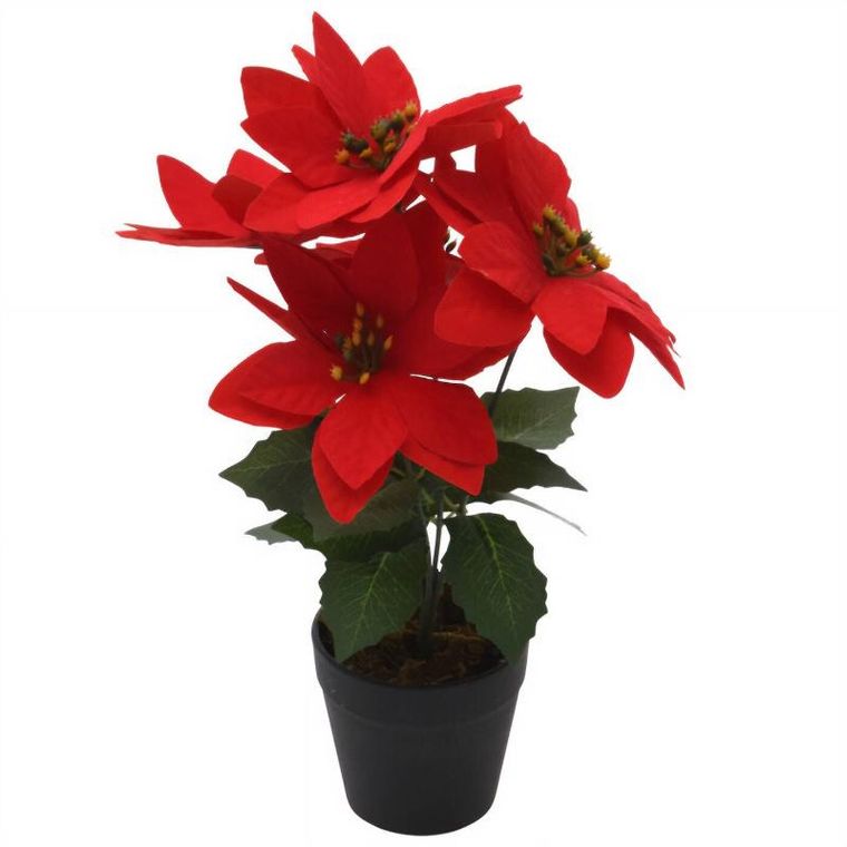 Home Styling Collection, gwiazda betlejemska, sztuczny kwiat, 29 cm