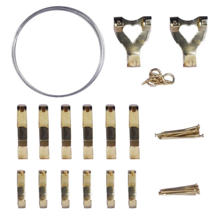 Home Styling Collection, haczyki do wieszania, 37 elementów