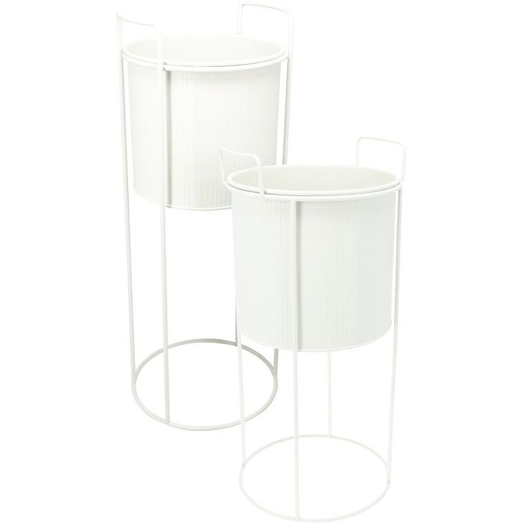 Home Styling Collection, Idem, kwietniki metalowe, 2 szt.