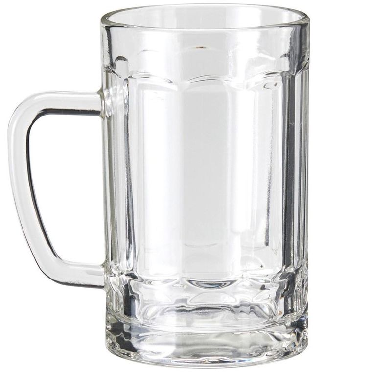 Home Styling Collection, kufel do piwa, szklany, 330 ml