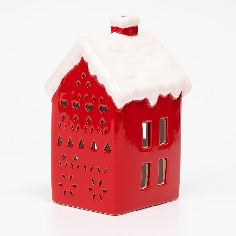 Home Styling Collection, lampka LED w kształcie domu, 13 cm